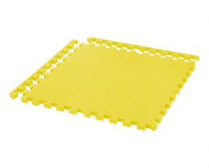 Covor puzzle galben 2