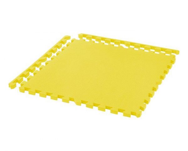 Covor puzzle galben 2